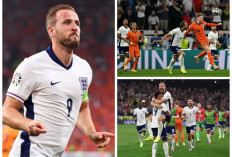 Hasil EURO 2024 - Rekor Harry Kane Bawa Inggris ke Final, Timnas Belanda Tumbang