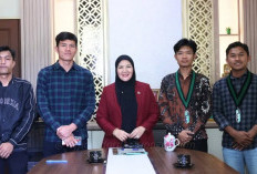 Ketua DPRD Pagar Alam Terima Audiensi HMI