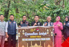  Satresnarkoba Polres Pagaralam dan Bhayangkari Berbagi 75 Paket Takjil