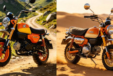 Honda Monkey Sammy Sand 2026: Mini Bike Bergaya Petualang, Kini Dilengkapi Peningkatan Keamanan Lebih Maksimal
