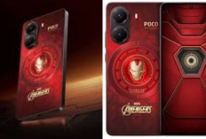 Poco X8 Pro Iron Man Edition 2026 Meluncur, Desain Superhero Ikonik dengan Performa Flagship Killer 2026!