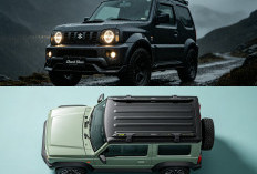 Suzuki Jimny Pakai Aksesoris Slash Garnish Buatan Damd, Penampilan Makin Gagah dan Eksklusif