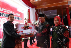 Kecamatan Pagaralam Selatan Ukir Prestasi di Lomba Gerak Jalan HUT RI ke-80