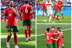 Hasil EURO 2024 -  Portugal Juara Grup Meraih Kemenangan 3-0 atas Timnas Turki