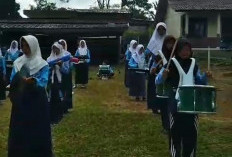 SMP Negeri 4 Pagar Alam Siap Tampil di Lomba Baris-Berbaris HUT RI ke-81