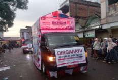 BKPSDM Pagar Alam Ikut Meriahkan Karnaval dan Pawai Pembangunan HUT RI ke-81