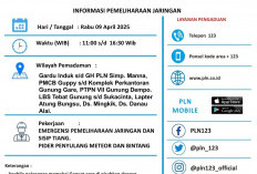 Hari Ini, Listrik Padam 6 Jam