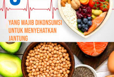 Kesehatan Jantung. Asupan Makanan Sehat Untuk Usia 50 Tahun.