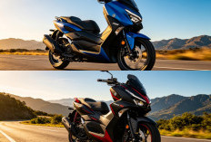Yamaha Aerox 155: Desain Sporty Futuristik, Mesin Bertenaga Tinggi, Raja Skutik Bertenaga