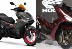 Yamaha Aerox Turbo Ultimate vs Honda PCX RoadSync, Sama 40 Jutaan, Mana yang Lebih Unggul?