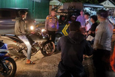  Cegah Balap Liar dan Jaga Kamtibmas, Polsek PAS Gencar Lakukan Patroli Malam,