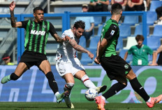 Liga Italia - AC Milan Selamat dari Kekalahan di Sassuolo Setelah Ugal-ugalan Selama 1 Jam