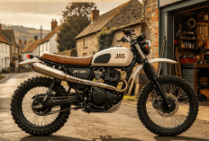 AJS JFT-125 Resmi Meluncur: Motor Scrambler Bergaya Retro yang Bikin Bikers Oldskool Kepikat!