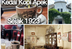 kedai Kopi Apek. Kedai Kopi Tradisional Paling Legendaris. Masih Beroperasi di tengah Gemburan Coffeshop