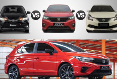 Perang Hatchback, Suzuki Baleno, Toyota Yaris, dan Honda City, Mana yang Paling Value For Money?