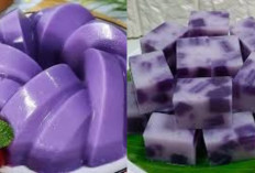 Wajib Dicoba Dessert Kekinian dari Bahan Tradisional! Resep Puding Ubi Ungu Yang Menggugah Selera