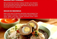 Kudapan Populer Indonesia. Sejarah Bakso Masuk ke Nusantara