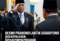 Prabowo Resmi Lantik Sudaryono Sebagai Kepala BGN
