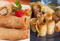 Mencicipi Cemilan Pangsit Ayam Gulung Goreng Yang Renyah!