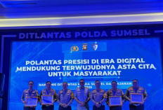 Satlantas Polres Pagar Alam Raih Penghargaan Terbaik