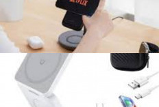 Charger Nirkabel Jadi Rahasia Meja Kerja yang Selalu Rapi