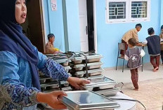 SD Madani Islamic School Pagaralam Sambut Antusias Program MBG