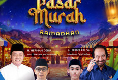 Jelang Idulfitri Alfrenzi–Fathi Panggarbesi Gelar Pasar Murah Ramadhan, Gelontorkan 10 Ton Gula