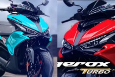 Yamaha Aerox Turbo 2025, Teknologi Turbo dan Desain Agresif Siap Tantang Honda PCX 160