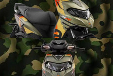 Skutik Rasa Motor Tempur! Aprilia SR Tribute Edition Tampil Gagah Motif Kamuflase, Harga di Bawah Rp50 Juta