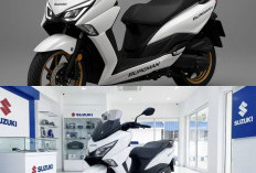 Suzuki Burgman 150 Siap Panaskan Persaingan Skutik Kelas Atas
