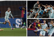 Liga Spanyol - Barcelona Kena Comeback, Atletico Madrid Menang 2-1