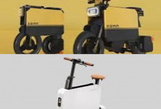 Mari Lihat Motor Listrik Mini yang Bisa Lipat, Simpel Dibawa Jalan