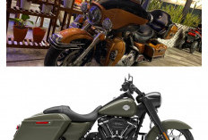 Harley Davidson Terasa Berat Saat Putar Balik, Pengendara Atur Teknik Manuver di Jalan Sempit