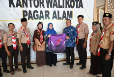 Dukung Penuh Kontingen Pramuka Pagar Alam