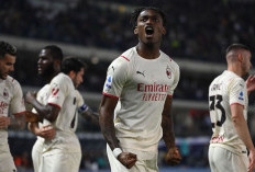 Hasil Liga Italia - AC Milan Kedinginan di Peringkat 2 Setelah Rem Rafael Leao Blong