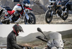 Moto Guzzi V85 TT Travel 2026, Motor Adventure Retro Modern Siap Turing Jarak Jauh
