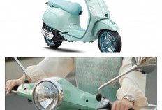 Pengguna Vespa Tetap Nyaman Berkendara Santai, Meski Lalu Lintas Padat