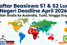 Daftar Beasiswa S1 & S2 Luar Negeri Deadline April 2026: Kuliah Gratis ke Australia, Turki, hingga Eropa!