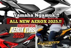 Desain Yamaha Aerox 180 2025 Bocor! Skutik Baru yang Siap Saingi Pasar dengan Fitur Unggulan Terbarunya!