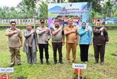 Ketua TP PKK Pagaralam Hadiri Peletakan Batu Pertama Ghumah Baghi RJ