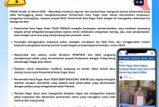 Jangan Percaya Tawaran Proyek Ilegal