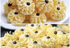 Kue Semprit Bunga Dahlia Cantik, Ide Hampers Lebaran nan Memukau