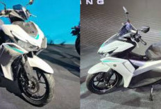 Yamaha Aerox-E, Langkah Elektrifikasi Berani dari Yamaha di India, Begini Penampakan dan Spesifikasinya!