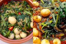 Resep Tumis Kangkung dan Telur Puyuh , Enak dan Pedasnya Mantap! 