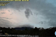 Status Level II Gunung Dempo, PVMBG Ingatkan Warga Jauhi Kawah