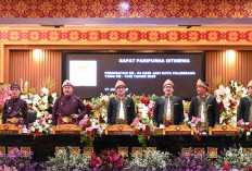 Wawako Pagar Alam Hadiri Paripurna Istimewa HUT ke-1342 Kota Palembang