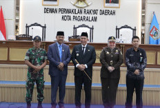 Wali Kota Pagar Alam Hadiri Rapat Paripurna XVIII Sidang ke-5