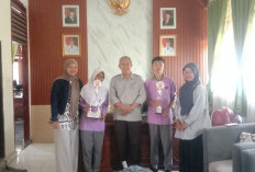 SMP Negeri 3 Pagaralam Sabet Dua Juara Gerak Jalan HUT RI ke-81