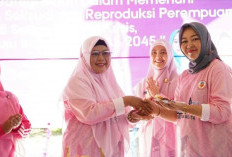 Ketua TP PKK Kota Pagar Alam Ikuti Rangakaian Kegiatan HUT IBI ke-74