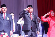 DPRD Pagar Alam Hadiri Upacara HUT RI ke-81